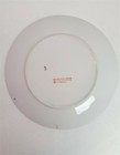 Asian Design 12  Decorative Porcelain Plate Gold Tone Accent   Trim  Japan  420