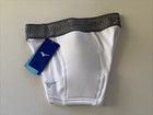 Mizuno Youth Girls Medium Aero Vent Padded Softball Sliding Shorts White - New