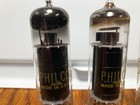 Sylvania Quad 6bq5 el84 Tubes    1959  1960 Tested Good  Black Plates W halo   s