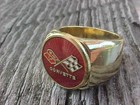 1963-1967 Chevrolet Corvette Stingray Gold Chrome Ring  8 Nos Hi-quality Unique