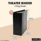 4-inch Theater Binder With 30 Sleeves  3-ring Organizer With Sheet Protectors
