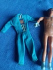 Vtg 1970 s Ideal 7  Evel Knievel Bendy Action Figure W Blue Cloth Outfit--clean