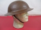 Wwi Us Army M1917 Helmet Complete W liner   Chin Strap - Original -dated 1918  1