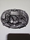 Vintage 1986   championship Rodeo   Trophy Western   Cowboy Belt Buckle 