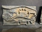 Vintage Lead Soldier  Cannon   Us Army Airplane Molds  Cast Iron