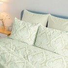 Luxury 6 Piece Bed Sheet Set 1800 Count Paisley Full Ivory Ivory 81  X 96 