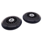 Us Stock 2set Od 87mm Luggage Suitcase Replacement Wheels Axles Repair Wrench