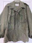 Military Army M-51 1958 Field Jacket Long Small  Olive Green  Original Tags 