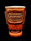 Nalu-koa Brown  Surf City Lounge Tiki Mug  Fig   Squid