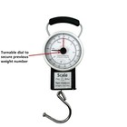 Portable Travel Handheld Hanging Luggage Scale W  Tape Measure Weight 80lb 35kg