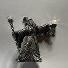Spoontiques Pewter Wizard Figurine With Crystal Ball Fantasy Collectible 1987 