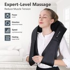 Shiatsu Back And Neck Massager  Shoulder Massager Deep Tissue Kneading Massage