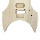 Diy Electric Guitar Kit Guitar Neck 24 Fret Mahogany Guitar Body With Hardwares