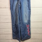 Here   There Vintage Y2k Embroidered Denim Overalls Size 134 9-10 Yrs