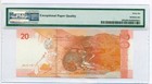 Philippines 2010-16j 20 Piso Bank Note Gem Unc 66 Epq Pmg