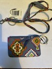 Nwt  Vera Bradley Zip Id Case And Lanyard Combo Painted Medallion For Iphone