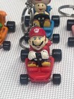 Vintage 1993 Mani Nintendo Super Mario Kart Keychain Lot