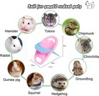2pc Hamster Chair With Tray Super Cute Hamster Dining Plastic Chair Small Animal