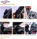 Motorcycle Bluetooth Headset  Bt-s3 Bluetooth 5 0 Helmet Intercom Headset Up