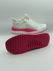 Puma Women   s Sneaker White pink Mesh Lace Up Low Top 373983-01