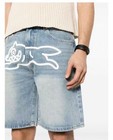 Bbc Denim Shorts Icecream Run Dog Classic Jeans Mens Summer