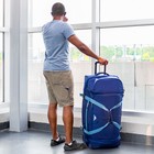 High Sierra Fairlead 34  Drop Bottom Wheeled Duffel Bag W  Handle  open Box 