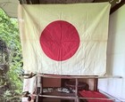 Imperial Japanese Rising Sun Flag Original Hand-sewn Cotton Ija Ijn Rare Vintage