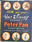 1951 Peter Pan Peanut Butter Lid Ad Smee Signed Animator Ollie Johnston Disney