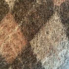 Vintage 60s Mohair Citation Club Puritan Shag Argyle Cobain Sweater 40 Euc
