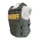 Tactical Custom Adjustable Sheriff Patrol Breathable Plate Carrier Inspect Vest