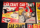 Magazines Lot Of 5 Car Craft July 1959 - December 1959 - Good Overall Condition