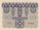 Austria 1922 10 Kronen Uncirculated Banknote Pick 75 Bargain Bin