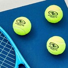 Athletic Works Pressurized Tennis Balls  3-pack  All Court Use New   Sealed