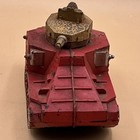 Vintage Sun Rubber Company Usa Red Army Tank Made In Usa