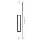 10pcs Staircases Deck Spindles Decorative Metal Balusters For Staircases 111 7cm