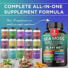 Dynamic Vitality Bundle - Sea Moss 7000mg black Seed Oil 4000mg  Shilajit