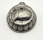 Vintage Pewter Apple Jelly Mold Made In Italy