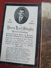  Original German Ww1 Wk1 Bundle Death Card   Photo  Postkarte 
