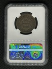 1849 Large Cent     Ngc G6 Bn     Braided Hair     Early Copper Penny