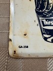 Grapette Bigger Better Soda Pop Stamped Printed Metal Advertising Sign