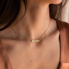Personalized Multifont Name Pendant Necklace Jewelry Custom Gift For Her Him