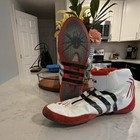 Adidas White red black Adistrikes  Size 11 5