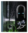 Clscea Aquarium Glass Co2 Diffuser Atomizer With U Tube Check Valve Suction Cup