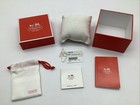 Empty Coach Watch Gift Box   Contents  no Watch  Red Small Square