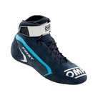 Omp - First Fia-rated Auto Racing Shoes   Fia 8856-2018   Black Red Blue