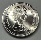 1987 Canadian Nickel 5cent Proof-like Coin From Mint Set  Uncirculated
