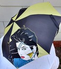 Playboy Patrick Nagel Umbrella Shaw Creations 1998 Sel Playboy Art Archives Rare