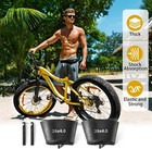2 Pack 26 X 4 0 Fat Tire Tube Schrader Valve  Puncture Proof Bike Inner Tubes