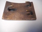 Us Army Officers Seal Eagle Fw 1024 Brass Belt Buckle Vintage
