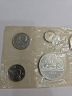 1962 Canadian Proof-like Mint Set 6 Coin Set With  no Envelope  80  Silver